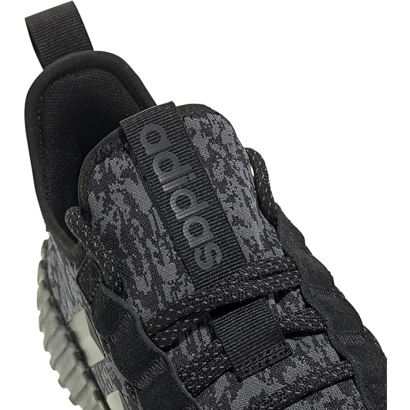 NWT adidas Men's Kaptir 3.0 Sneaker, Black/Grey-SZ 5 thumbnail 5