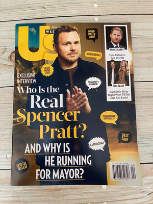 US Weekly January 26, 2026 issue 4 Magazine Who is the Real Spencer Pratt?