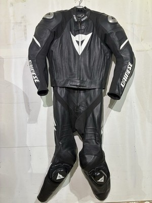 Medium Leatheray men s Motorcycle Racing Suit Genuine Leather/ Dainese Branding