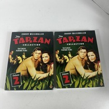 The Tarzan Collection Starring Johnny Weissmuller Vol 2 DVD 3-Disc Set W/ Slip