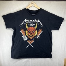 Stranger Things X Metallica Size M 100% Cotto...