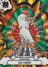 JIM THOME 2025 DONRUSS BOMB SQUAD! GREEN LASER