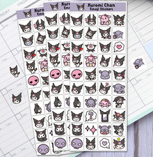 Brand New Sanrio Character Kuromi Sticker Sheets