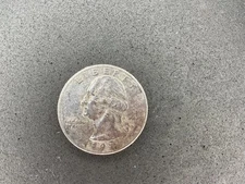 1997 ERROR QUARTER STRUCK THROUGH GREASE
