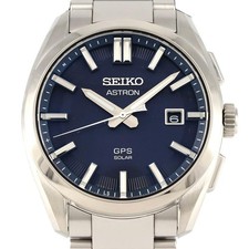 New Seiko Astron GPS Radio Clock 3X32 0AA0 2 SBXD033 TI Solar Quartz