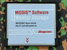 Snap On Modis Software Master Storage Cf Card 3.1.0 3-79027c10p2 3-74027c10p2