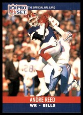 Andre Reed 1990 Pro Set #440 Buffalo Bills NFL READ FREE SHIPPING AutographDen