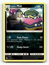 Alolan Muk 131/236 Rare Cosmic Eclipse Pokemon Near Mint