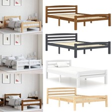 Massivholzbett Kiefer Holzbett Doppelbett Einzelbett Bettgestell Gästebett Bett
