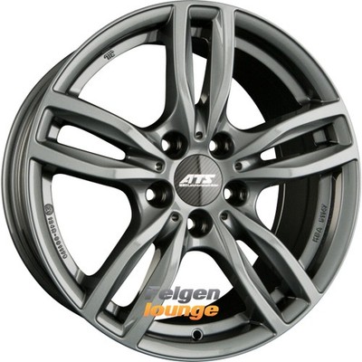 4x ATS EVOLUTION Dark-Grey 7,5x17 ET52,5 5x108 Alufelgen 17 Zoll