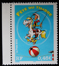 Timbre - FRANCE - Fête du timbre - Lucky Luke - Neuf ** - YT3546a - 2003