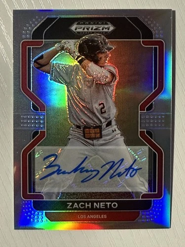 Zach Neto 2022 Panini Prizm Zach Neto Silver Prizm