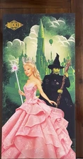 ‘Wicked’ Canvas Wall Art 24” x 12” GLINDA AND ELPHABA (New, No Box)