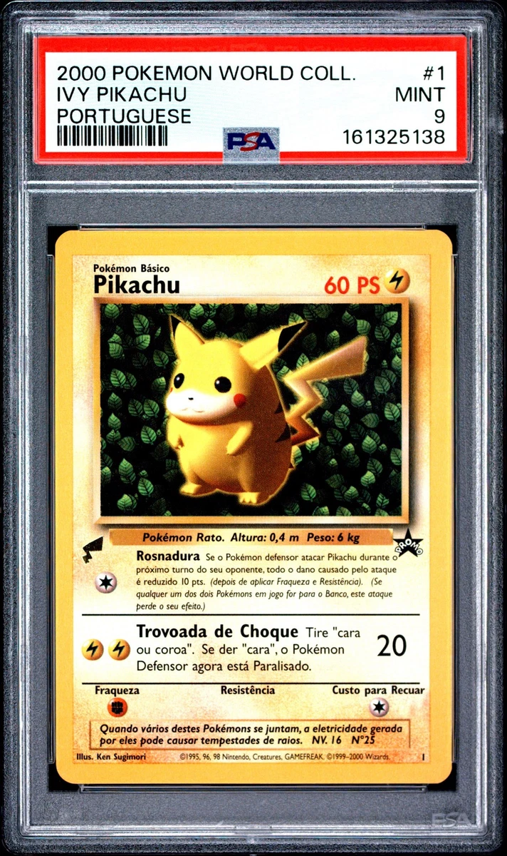 Pikachu Pokémon TCG Individual Collectible Card Game Cards in