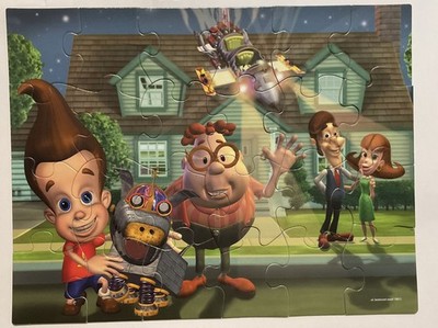 Jimmy Neutron Boy Genius Puzzles Nickelodeon 2001 | eBay