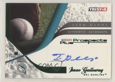 2008 Prospects Plus Farm Hands Authentic Green 36/50 Isaac Galloway Auto 2u3