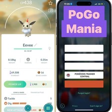 Shiny Eevee wearing a party hat Female mini PTC 20k read description