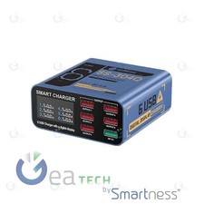 SUNSHINE SMART CHARGER SS-304Q USB FAST CHARGER 3.0 SHOST BLUE