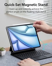 ESR Rebound Magnetic Keyboard Case Black for iPad Air 13 2024/2025