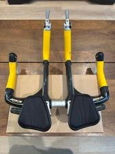 Easton Attack Time Trial TT Carbon Aero & Base Bar  Dura-Ace BS77 Shifters Brake