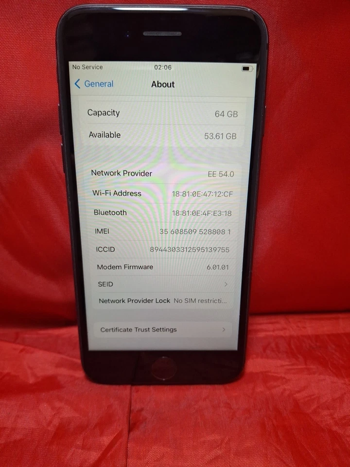 Apple iPhone 8 64GB, Black, Unlocked. 3 - Image 3 of 4