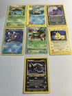 Pokémon TCG Vintage Card Lot Charmander Bulbasaur Squirtle 1st Ed Holo English