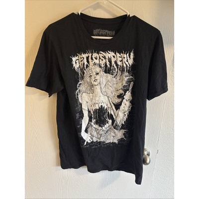 Black Hot Topic ''Get Lost Perv'' Graphic t-shirt Size Medium