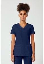 Scrubs Cherokee Workwear V Neck Top WW645 NAVW Navy Free Shipping