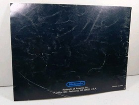 Mike Tyson's Punch-Out!! (Nintendo, 1987) Folleto de instrucciones &iexcl;SOLO! - NES