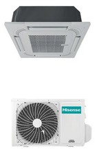 HISENSE CONDIZIONATORE CASSETTA A 4 VIE MONOSPLIT INVERTER GAS R32 12000 BTU A++