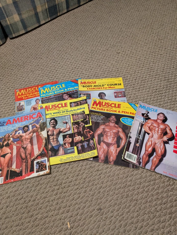 34 hard to find vintage bodybuilding magazines - various issues, good condition - Image 2 of 4