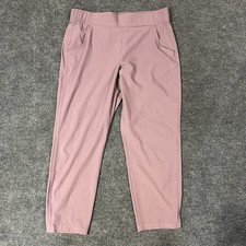 Eddie Bauer Departure Women's Ankle Pant Size Small Lightweight Outdoor Pink