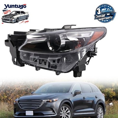 Left Driver Side LED Headlight For Mazda CX-9 CX9 2016-2020 Models NO AFS