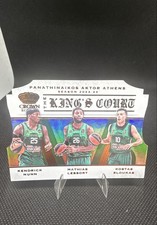 2023-24 Crown Royale Euro Kings Court Nunn Lessort Sloukas /99 #13 RC