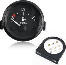 2 12v Fuel Gauge Kit With Nutbracket 240-33 Ohm Fuel Gauge With E-12-f Point