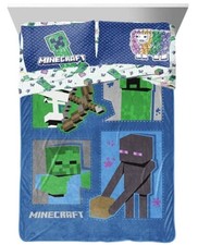 Minecraft "Icons" Kids Blanket  Sheet Set-AB08HVLL58Z6, AB0FHJ8RNNS3