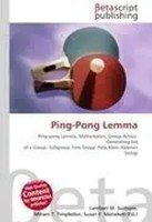 Lambert M. Surhone (U. A.) | Ping-Pong Lemma | Taschenbuch | Englisch (2026)