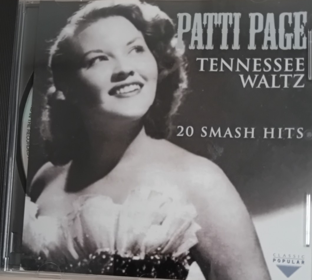 Tennessee Waltz - Patti Page  Music CD Album