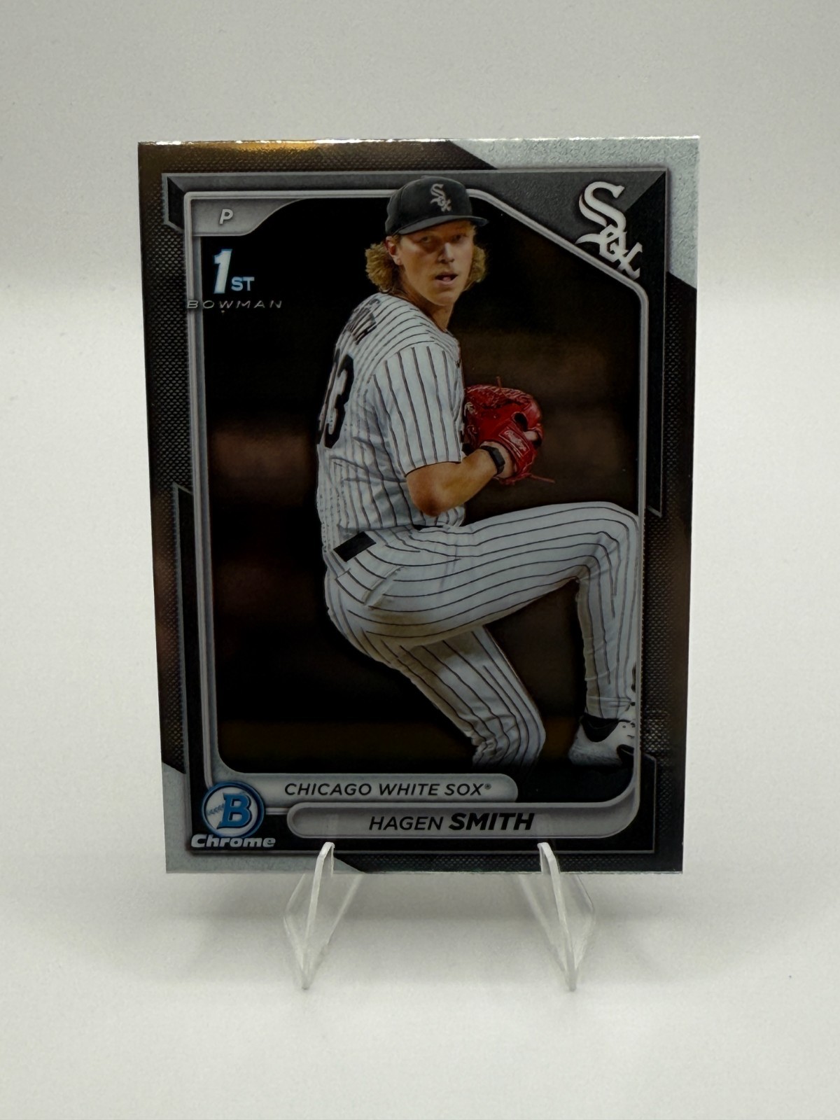 2024 Bowman Draft Hagen Smith Chrome 1st #BDC-2 White Sox