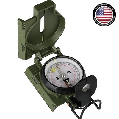 Rugged Waterproof Hiking Compass for Kids and Adults - Essential Navigation Tool