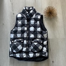 Woolrich Buffalo Plaid Puffed Vest down filled size M