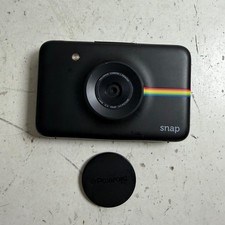 Polaroid Snap Polspo Black Rainbow Stripe Portable Instant Digital Camera
