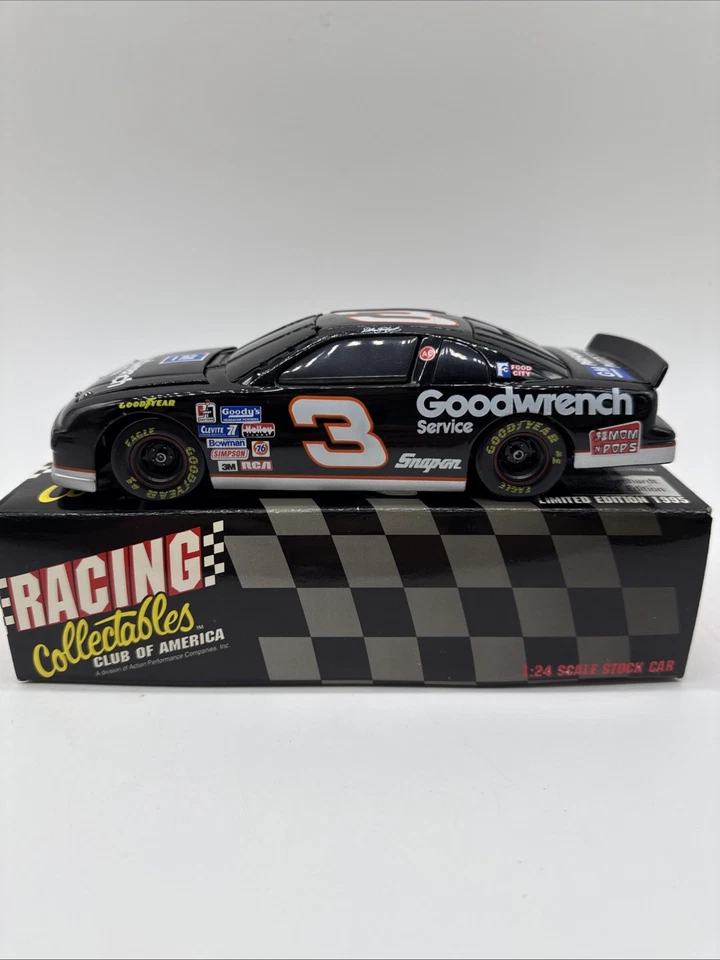 Dale Earnhardt #3 GM Goodwrench Monte Carlo B/W 银行限量版 1:24 比例 — 第 2/4 张图片