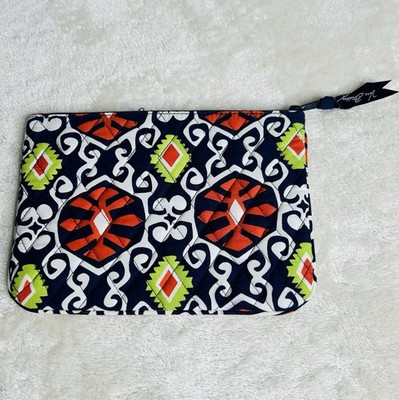 Vera Bradley Cosmetic Bag Sun Valley NWOT 9''W x 6.5''H Quilted