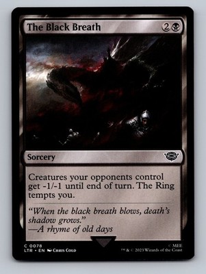 The Black Breath C Universes Beyond: The Lord of the Rings: Tales of Middle-eart