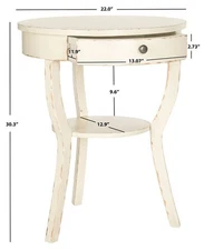 Safavieh KENDRA END TABLE, Reduced Price 2172767394 AMH6620D