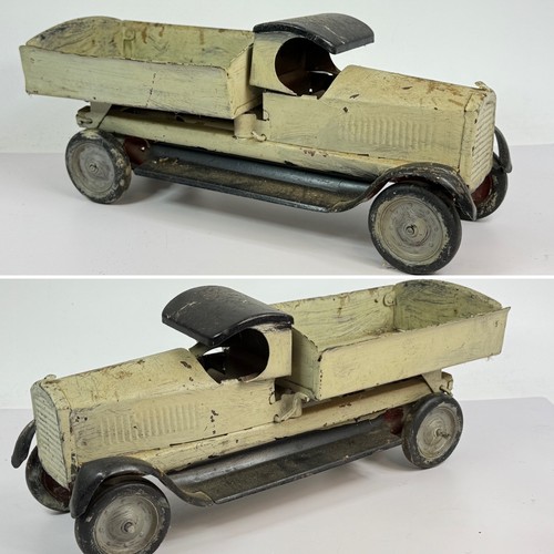 Vintage Wender Spielzeug Pressstahl Muldenkipper Antik