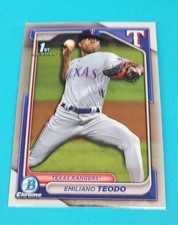 2024 Bowman Chrome Prospects #BCP-180 Emiliano Teodo BASEBALL Card W9