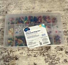Bead Landing Pony Bead Mega Box Assorted Pony Beads 2500pcs Storage Case