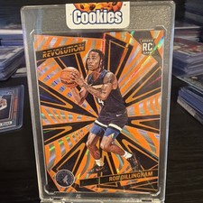 2024-25 Panini Revolution Rookies Sunburst /75 Rob Dillingham #105 0i8b